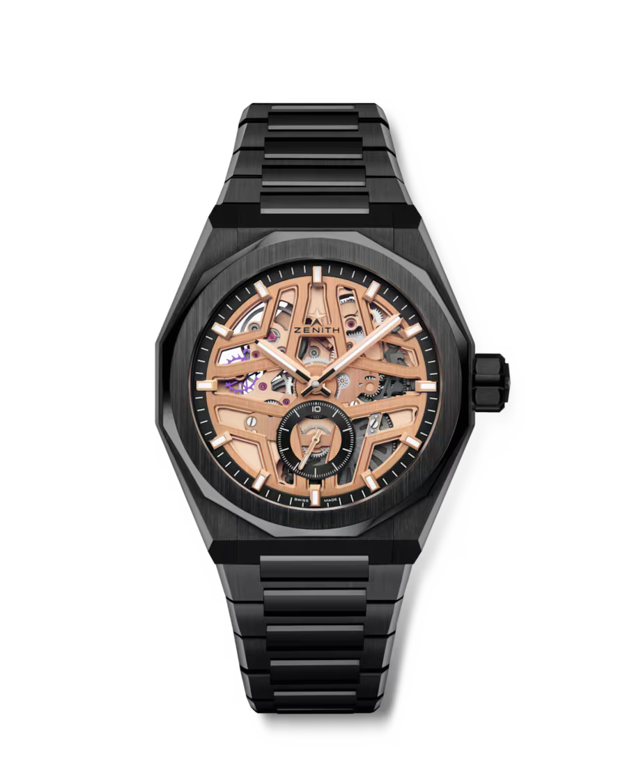 Zenith Defy Skyline Skeleton 42mm Ceramic Gold Dial