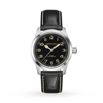 Khaki Field Murph 38mm | 38mm, Steel, Leather, Black Dial