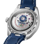 The OMEGA Seamaster Tokyo 2020 Limited Edition features the Olympic Games Tokyo 2020 logo, limited edition engraving, and a Master Chronometer Calibre 8900 movement on the caseback.