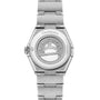 The back of the OMEGA Constellation wristwatch features an engraving of an observatory with stars and the word Constellation.