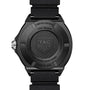 Back view of the TAG Heuer Formula 1 Solargraph watch in black, featuring the brand logo, limited edition marking, and “ONE OF 3000” engraving.