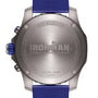 The Breitling Endurance Pro 44 Ironman® World Championship 2024 features a stainless steel back engraved with IRONMAN World Championship and ONE OF 500, plus a bold blue strap—capturing the spirit of Endurance Pro.
