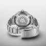 The back of the Oris Aquis Sun Wukong Limited Edition watch showcases engraved text and an illustration, highlighting its exclusive status.