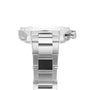 Side view of the Zenith Chronomaster EP Original wristwatch, featuring a silver metal case, stainless steel band, and a right-side crown, displayed against a plain white background.