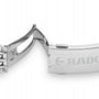 Close-up of the Captain Cook Automatics metal watch band by Rado, featuring a folding clasp partially open and engraved with RADO—blending vintage Captain Cook style with modern details.