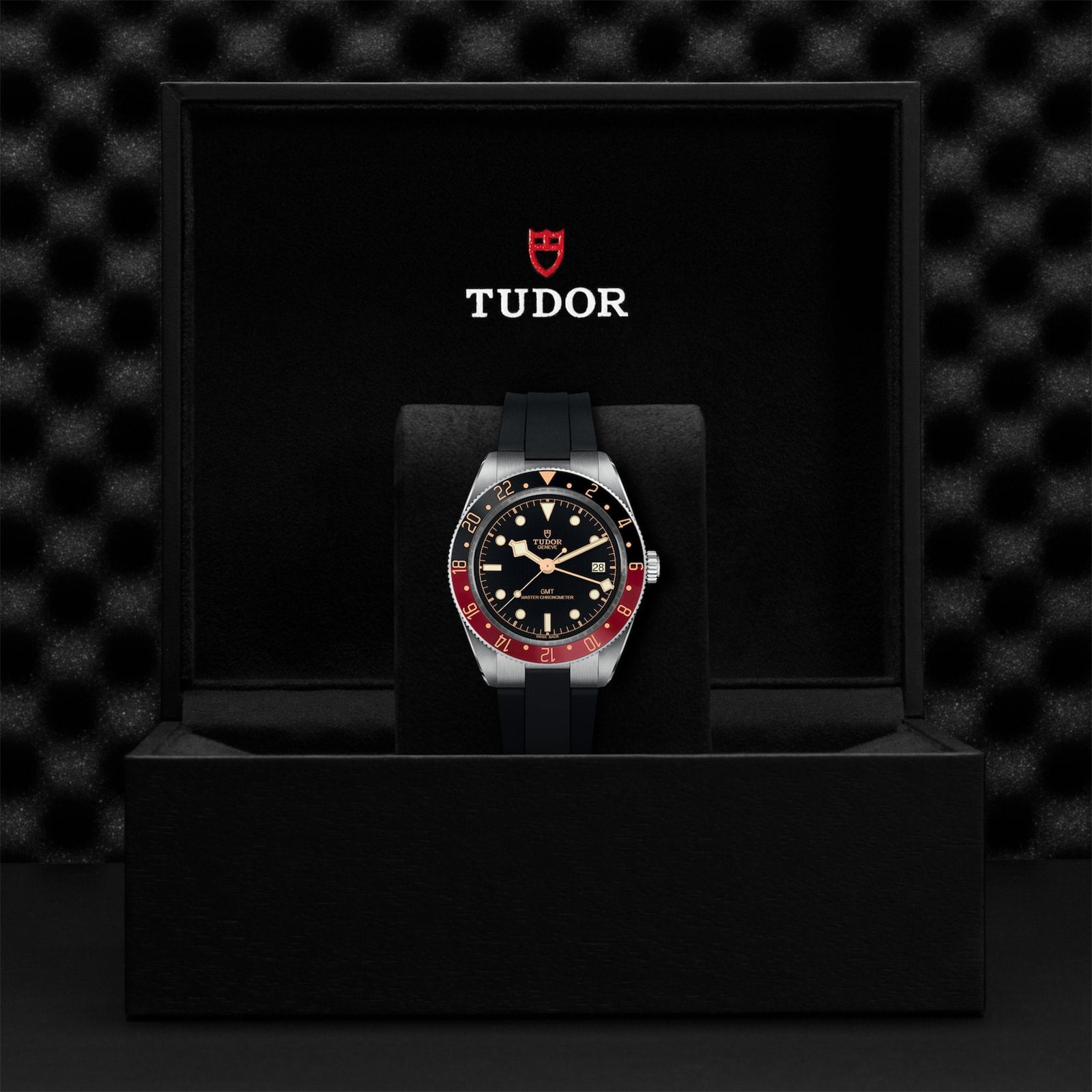 The Black Bay 58 GMT in a black TUDOR watch