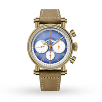 Haute Horlogerie London Chronograph Bronze | 42mm, Bronze, Leather, Grey Dial