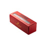 Red rectangular box with a transparent window and FIRE text on top, featuring the William Wood logo on the side; packaging for the Triumph Collection - Oxygen Edition by William Wood.