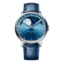 Perpetual Moon 41.5mm Platinum | 41.5mm, Platinum, Alligator Leather, Blue Dial