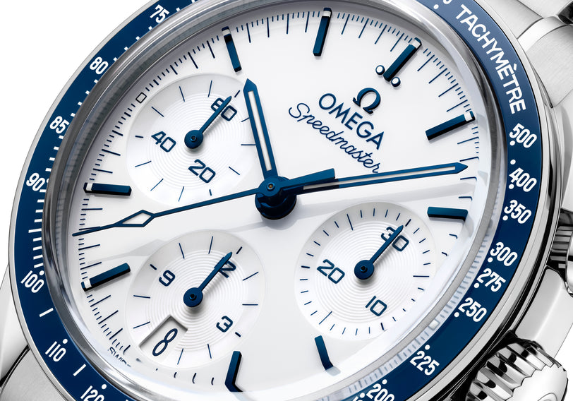 Speedmaster 38 White | 38mm, Stainless Steel, Men's Watch