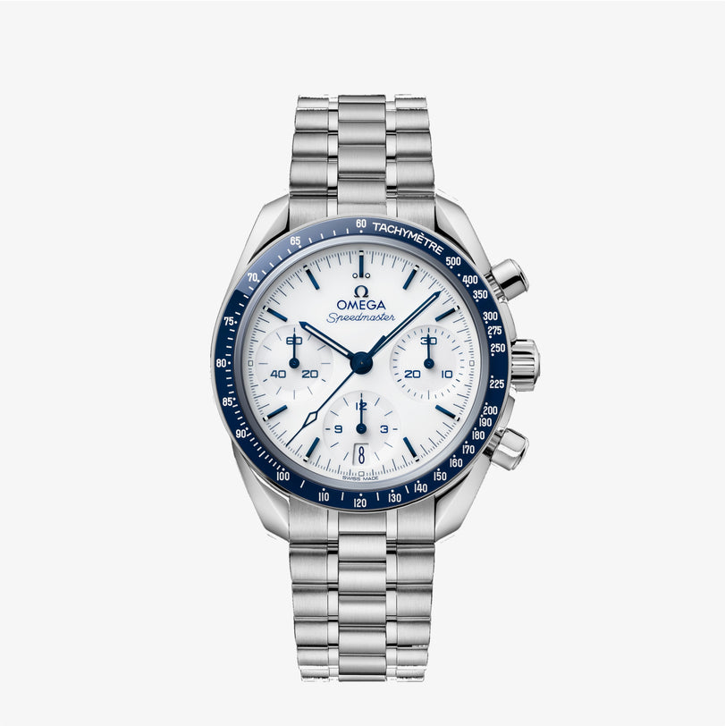 Speedmaster 38 White | 38mm, Stainless Steel, Men's Watch