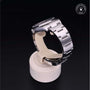 Rolex Certified Pre-owned Explorer M214270-0003 front on black background