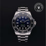 Rolex Certified Pre-owned Sea-Dweller M126660-0002 front on black background