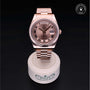 Rolex Certified Pre-owned Daydate Ii M218235-0001 front on black background