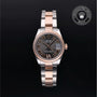Rolex Certified Pre-owned Lady Datejust M278271-0029 front on black background