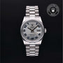 Rolex Certified Pre-owned Day-date M118206-0095 front on black background