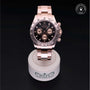 Rolex Certified Pre-owned Daytona M116505-0008 front on black background