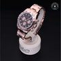 Rolex Certified Pre-owned Daytona M116505-0008 front on black background