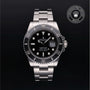 Rolex Certified Pre-owned Submariner Date M126610LN-0001 front on black background