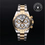 Rolex Certified Pre-owned Daytona M116523-0022 front on black background