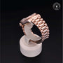 Rolex Certified Pre-owned Daydate Ii M218235-0001 front on black background