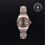 Rolex Certified Pre-owned Lady Datejust M279161-0001 front on black background