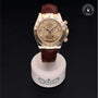 Rolex Certified Pre-owned Daytona M116518-0028 front on black background