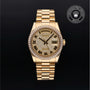 Rolex Certified Pre-owned Day-date M118348-0033 front on black background