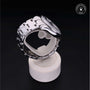 Rolex Certified Pre-owned Pearlmaster Day-Date M18956BR-0018 front on black background