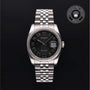 Rolex Certified Pre-owned Datejust M116234-0119 front on black background