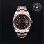 Rolex Certified Pre-owned Datejust M126301-0001 front on black background