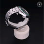 Rolex Certified Pre-owned Submariner M126610LV-0002 front on black background