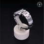 Rolex Certified Pre-owned Air-King M14000M-0010 front on black background