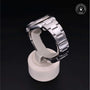 Rolex Certified Pre-owned Datejust M126334-0017 front on black background
