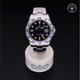 Rolex Certified Pre-owned Explorer II M216570-0002 front on black background