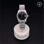 Rolex Certified Pre-owned Lady Datejust M278274-0002 front on black background