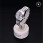 Rolex Certified Pre-owned Lady Datejust M279166-0001 front on black background