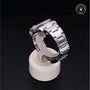 Rolex Certified Pre-owned Datejust M116244-0020 front on black background