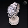 Rolex Certified Pre-owned Explorer II M216570-0001 front on black background
