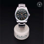 Rolex Certified Pre-owned Milgauss M116400GV-0001 front on black background