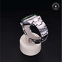 Rolex Certified Pre-owned Milgauss M116400GV-0001 front on black background