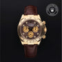 Rolex Certified Pre-owned Daytona M116518-0086 front on black background