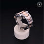 Rolex Certified Pre-owned Datejust M126301-0010 front on black background