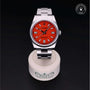 Rolex Certified Pre-owned Oyster Perpetual M124300-0007 front on black background