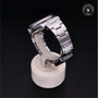 Rolex Certified Pre-owned Oyster Perpetual M124300-0007 front on black background