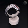 Rolex Certified Pre-owned Oyster Perpetual M124300-0007 front on black background