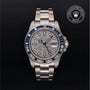 Rolex Certified Pre-owned GMT II M116759SA-0002 front on black background