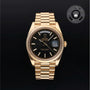 Rolex Certified Pre-owned Day-date M228238-0007 front on black background