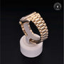 Rolex Certified Pre-owned Day-date M228238-0007 front on black background
