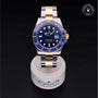 Rolex Certified Pre-owned Submariner Date M126613LB-0002 front on black background